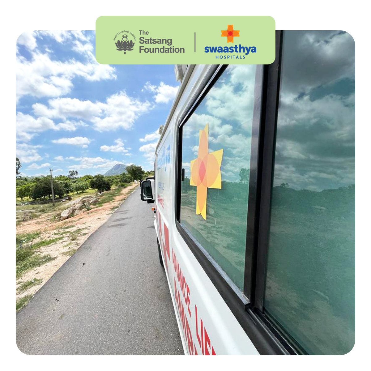 SatsangTweets's tweet photo. Swaasthya Hospitals is a 50-bed, affordable, holistic healthcare centre. Swaasthya Hospitals also focuses on preventive healthcare, education & awareness through outreach camps. To donate, contact connect@satsang-foundation.org.
#SwaasthyaHospital #GoodHealthcare https://t.co/q5weqMjBXV