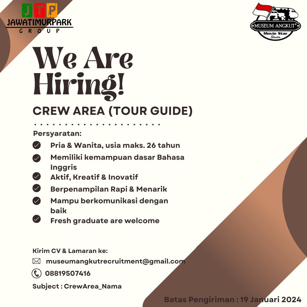 feellaa4's tweet photo. fresh graduate are welcome @infomalang #lowkermalang #lokermalang #lowkerbatu #lokerbatu https://t.co/kvBij3nksb