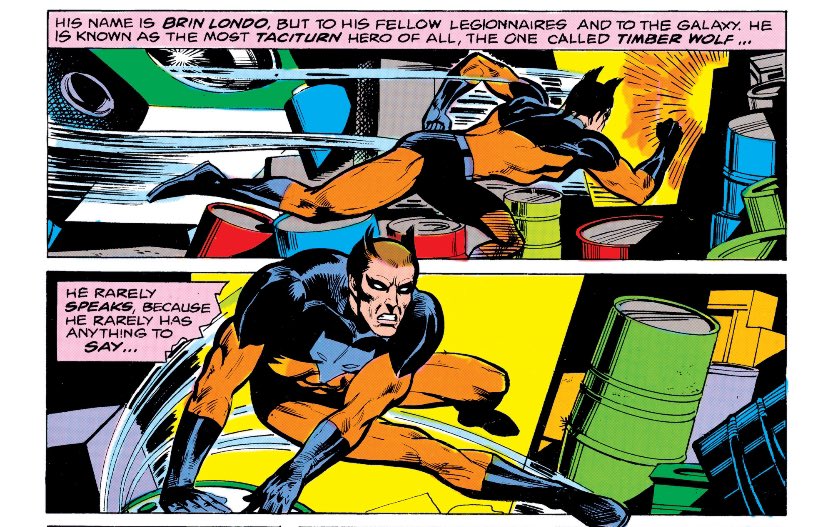 chelsdaniel280's tweet image. Timber Wolf 🧡
(Legion of Super-Heroes #261 - Gerry Conway, Ric Estrada, John Calnan, Gene D’Angelo, and Todd Klein)
#TimberWolf #LegionOfSuperHeroes #dccomics