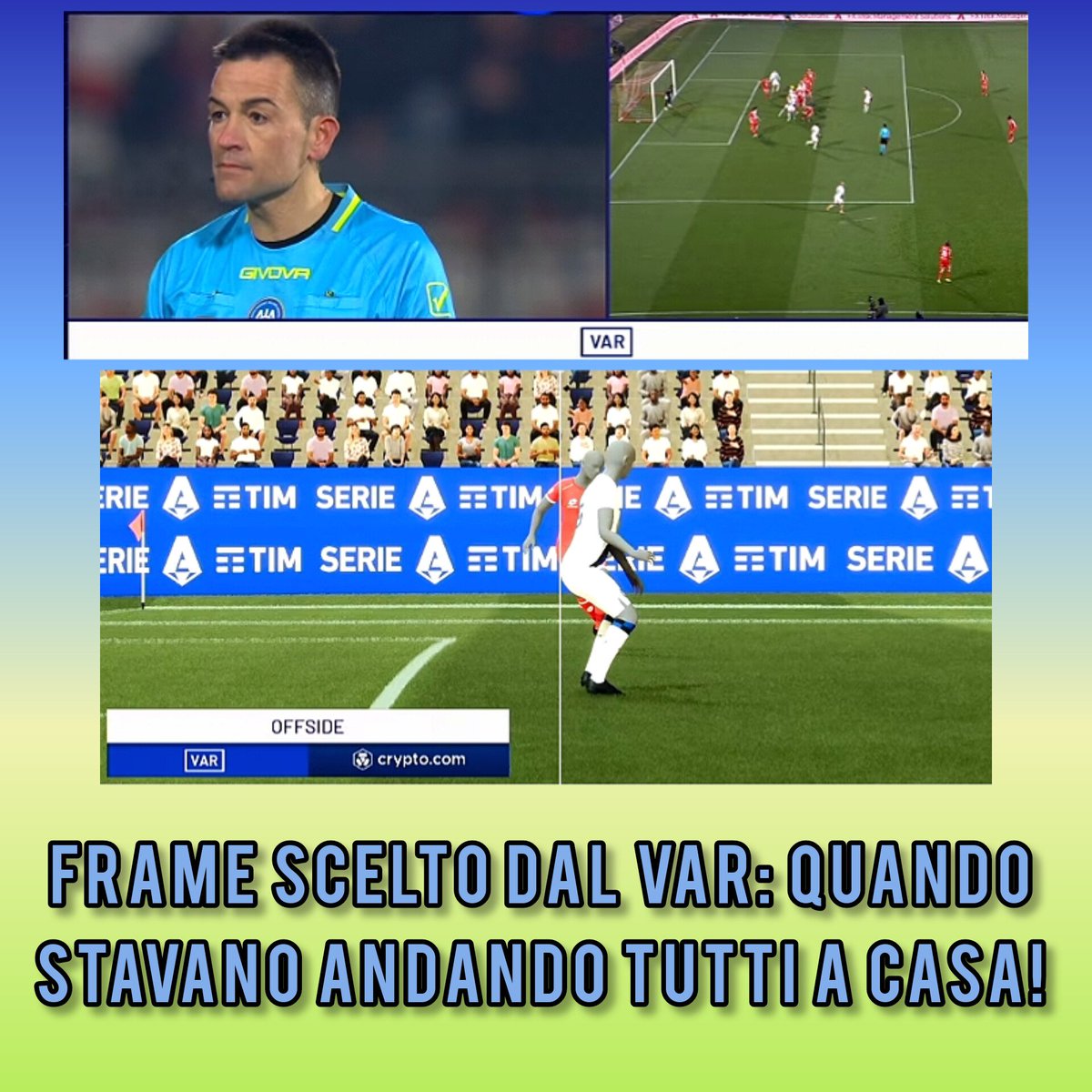 sborzu's tweet photo. Stesso episodio di Milan-Atalanta rivisto in #MonzaInter : nel primo caso non è stato assegnato calcio di rigore, nel secondo caso è stato assegnato calcio di #rigore.
#rubInter #framing #MarottaLeague https://t.co/9BtTDvUPQh