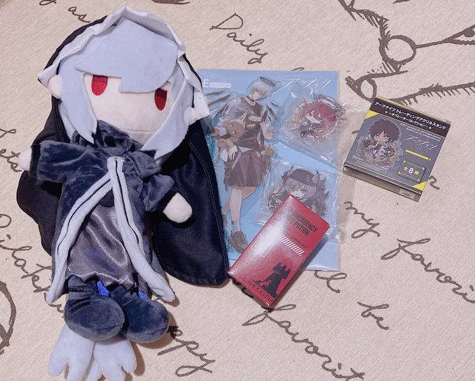 アークナイツくん戦利品!!! 弟に感謝を……