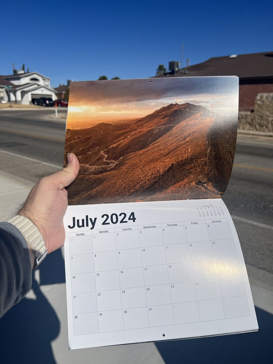 ChucoAerials's tweet photo. Since my birthday is on Monday, I’m making the calendar half off until Tuesday at midnight 🫶🏽 $10 2024 El Paso calendars: https://t.co/BVBvvyXPWC https://t.co/DEKlQjLnGK