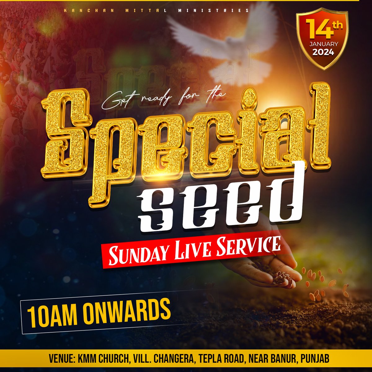pastorkanchan's tweet image. Get ready for the Special Seed Sunday Live Service! 📷
God has a lot for you to receive. Do not miss out on this powerful service!
-KMM Media
#KanchanMittalinistries #KMMLive #Sunday #Power #holySpirit #Jesus #SpecialSeed #InternationalChurch #ChurchinPunjab