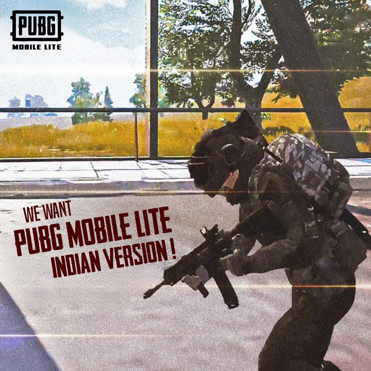 99HDHub4u's tweet photo. #WeWantPUBGMobileLiteIndianVersion 

Dear Tencent Games &amp; Krafton Kindly look into the Pubg Mobile Lite Indian Version. We have the potential and are waiting eagerly.

@TencentGames @LevelInfinite @Anuj_Tandon @JetSynthesys @hisohn @99HDHub4u https://t.co/TwCCdiG2fm