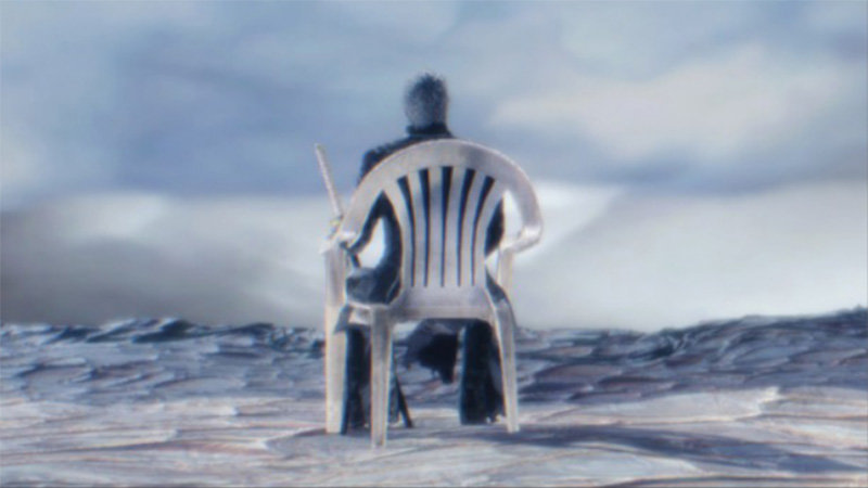 @tinyreshi I'm so used to seeing Vergil in the lawn chair that when I go back to the actual unmodded scene I have an Alex Mason numbers moment