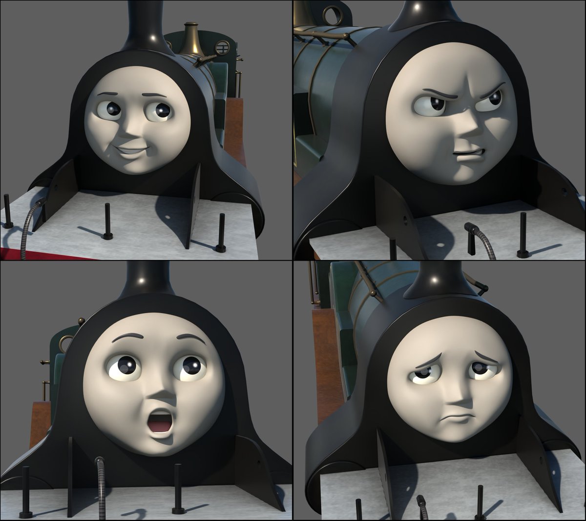 MiscMischief_48's tweet image. CGI Emily, but something is different about her.