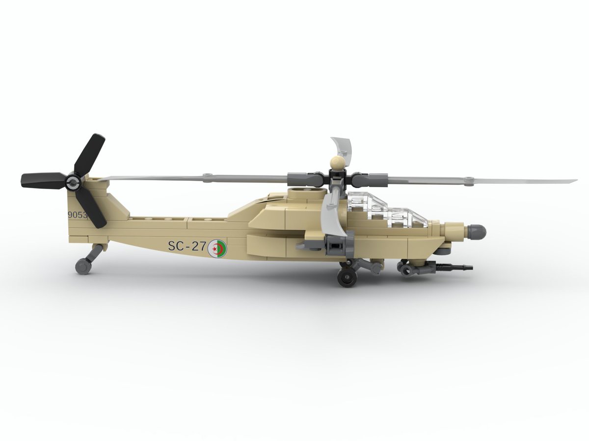 ODEWM2023's tweet photo. ODEWM
Algeria Air Force Mi-28NE attack helicopter MOC
#LEGO #Brickmania #Brick Veteran #The Defender Brick #ODEWM #Stone Studio #MOC https://t.co/JTU1k5tQse