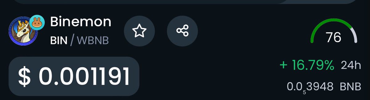 $Bin has a signal after a week 
-> $Bin increase and viral-> $Apple is the next 
Keep continuing using hashtag $Bin $Apple in your post