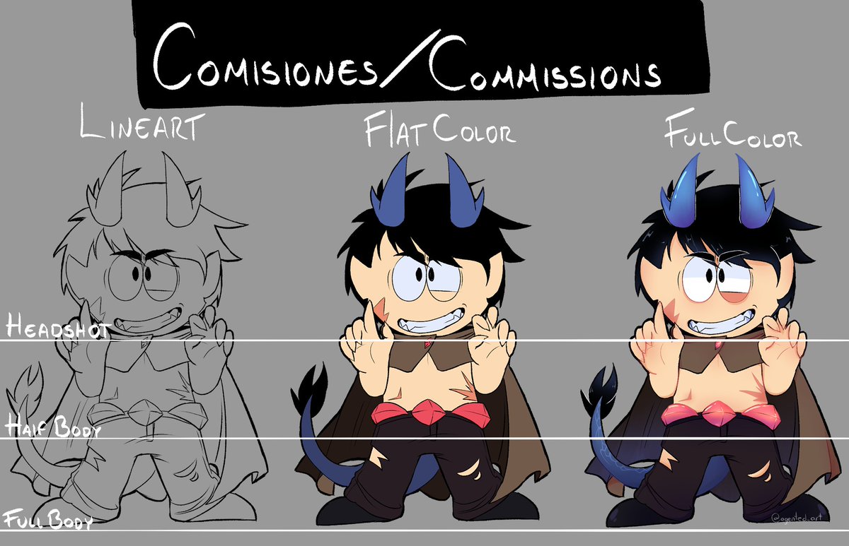AgenteD_Art's tweet photo. Comisiones Abiertas / Open Commissions

If you are interested, see the comments, there you will find the terms and conditions
Si estas interesado favor de checar los comentarios ahi encontraras los terminos y condiciones 

#opencommission #ComisionesAbiertas https://t.co/5nxRkjhOHJ