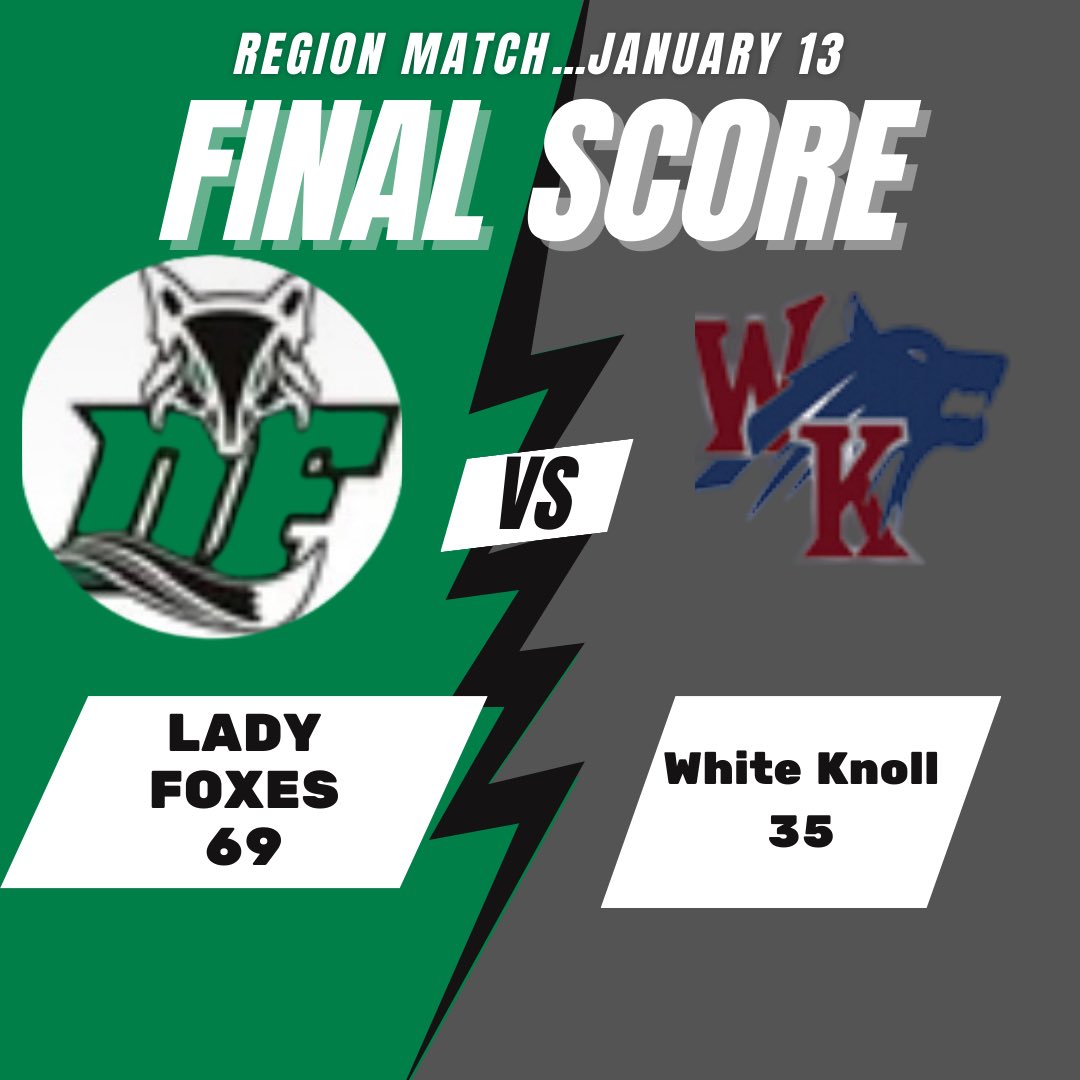 First Region Game &amp; WIN in 2024!!! Congratulations Lady Foxes!!! #selfless #defend #discipline #family