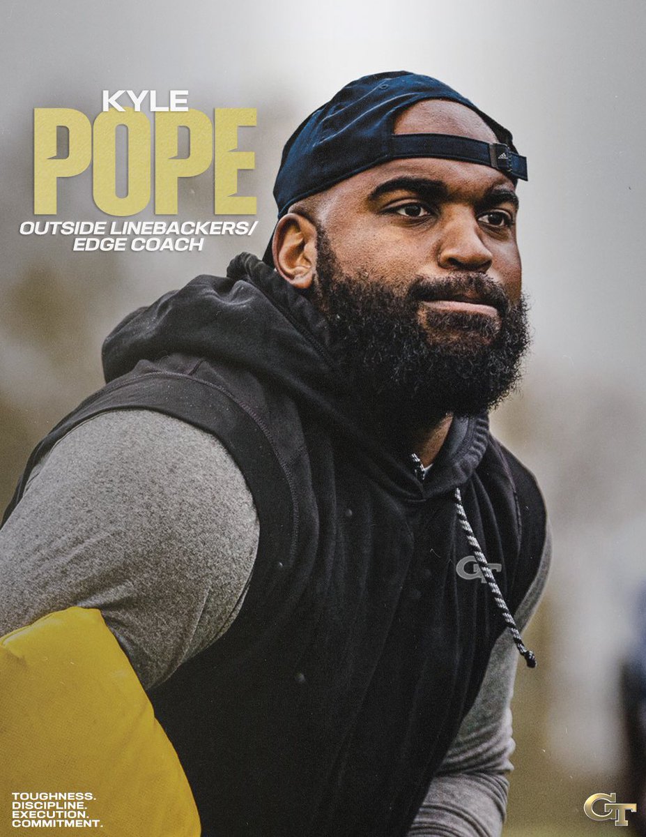 GeorgiaTechFB's tweet photo. Welcome to the Flats, @Coach_KPope!

🔗 https://t.co/ZdMZhGhdLk https://t.co/0lx82V4zDn