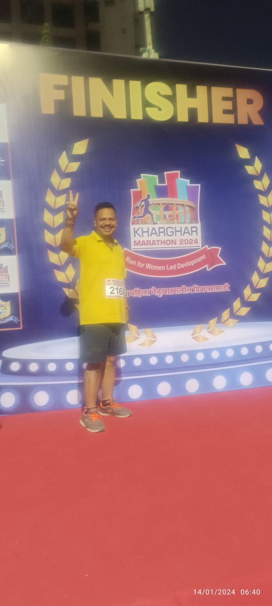 #kharghar #Marathon2024 
मैं साला जिधर भी जायेगा जित का डंका बजाके ही रहेगा !
जीतं जितम् !