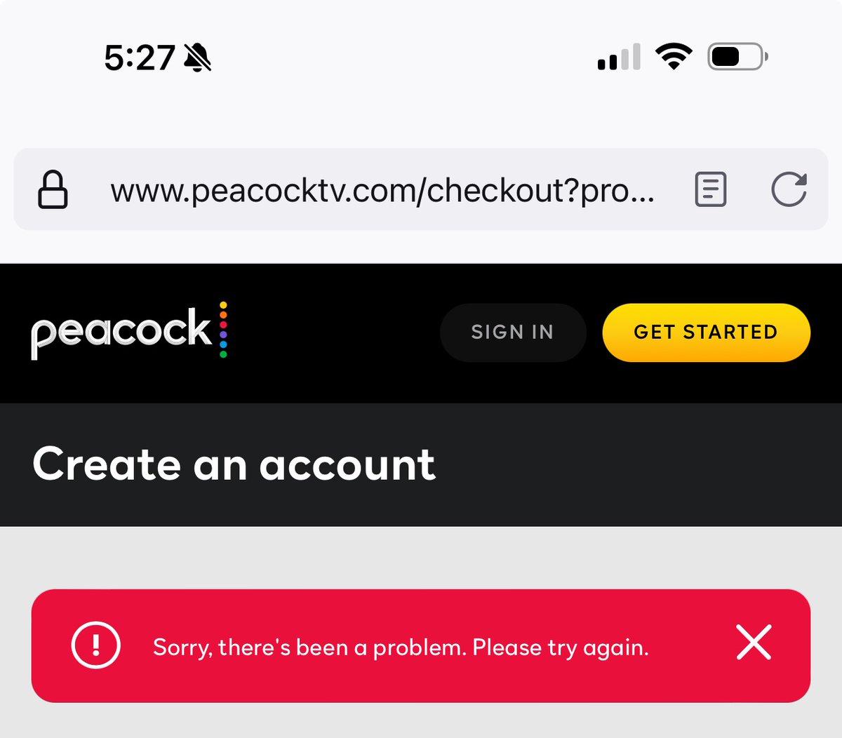 deeper_yellow's tweet photo. @peacock you’re hopeless https://t.co/j2qhdybcNd