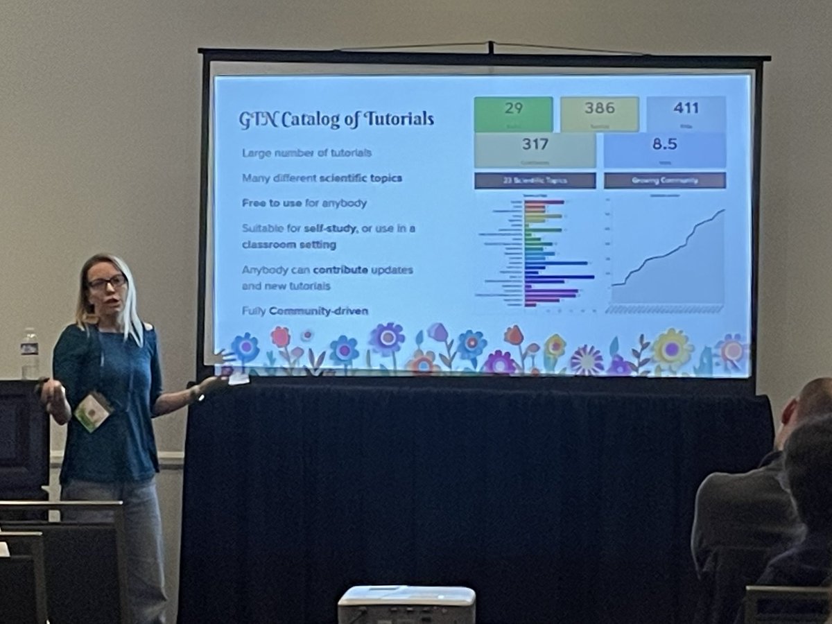 Michael Schatz (@mike_schatz) on Twitter photo Now up Saskia Hiltemann presenting the Galaxy Training Network that provides tutorials, lectures, and training resources across hundreds of topics! <a href="/galaxyproject/">Galaxy Project</a> #PAG31 read more here: journals.plos.org/ploscompbiol/a… Now up Saskia Hiltemann presenting the Galaxy Training Network that provides tutorials, lectures, and training resources across hundreds of topics! <a href="/galaxyproject/">Galaxy Project</a> #PAG31 read more here: journals.plos.org/ploscompbiol/a…