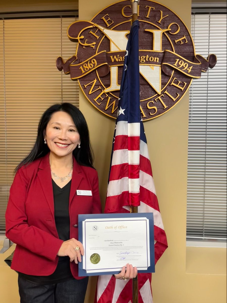 SunBurford's tweet photo. Oath of Office on 1/2/24🇺🇸❤️ 就職典禮! #OathOfOffice #CouncilmemberBurford #WonTheElection #PublicService #Councilwoman #milestone #grateful https://t.co/72PT2syHkO