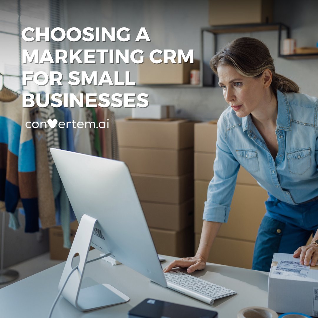 Convertemai's tweet image. The key to growing a small business is to choose a marketing CRM tool that matches your size and needs. That&apos;s why Convertem is the best choice because it&apos;s affordable, powerful, and requires minimal technical skills. 💡
#convertemAI