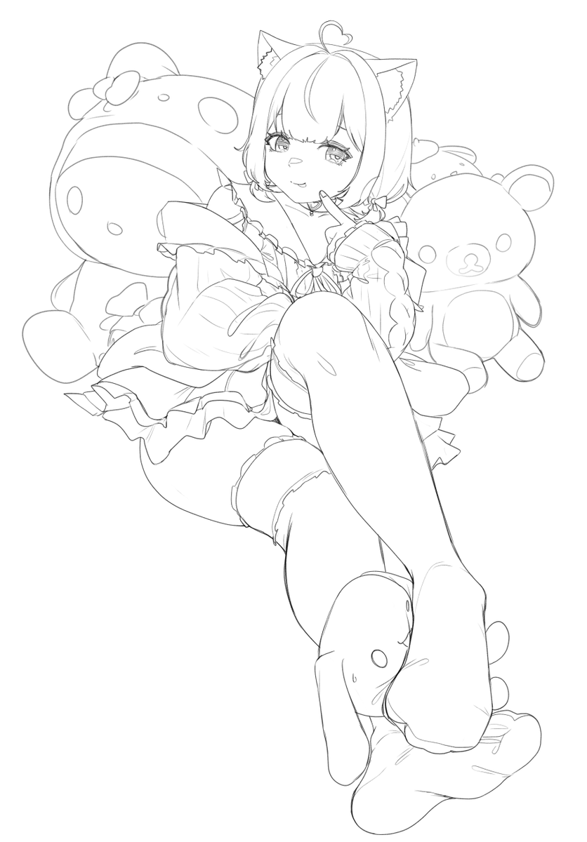 cat vs dog wip #koffillust

meow 