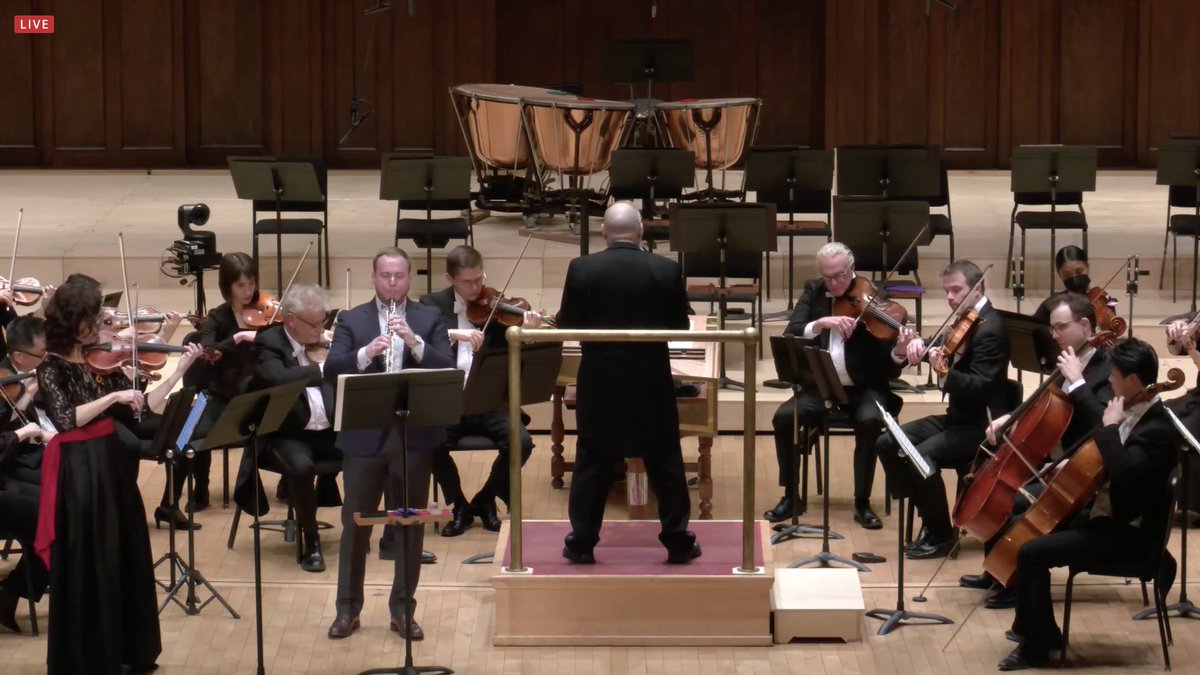 Streaming now on #DSOLive: Johann Sebastian Bach’s Concerto for Violin and Oboe in C major with DSO Principal Oboe Alex Kinmonth and DSO Associate Concertmaster Kimberly Kaloyanides Kennedy. Watch now >> dso.org/watch/2835410