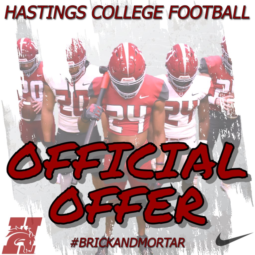 After a great talk with <a href="/CoachFranzen/">Matt Franzen</a> I am blessed to receive an offer from Hastings <a href="/OmahaBurkeFB/">Burke Bulldog Football</a>