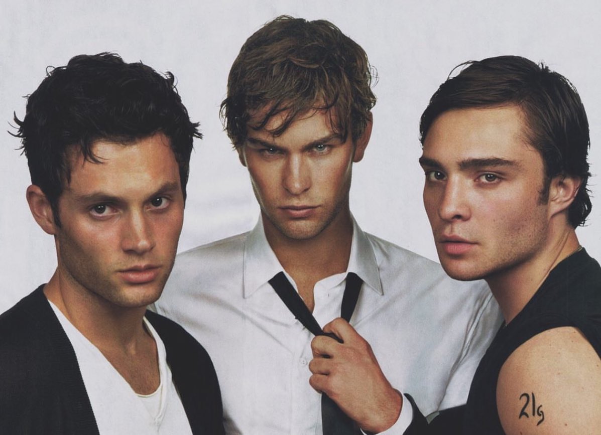 notgwendalupe's tweet photo. the boys from 'gossip girl', 2008 https://t.co/cnScTb8IrW