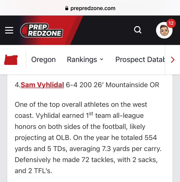 Sam Vyhlidal tweet media