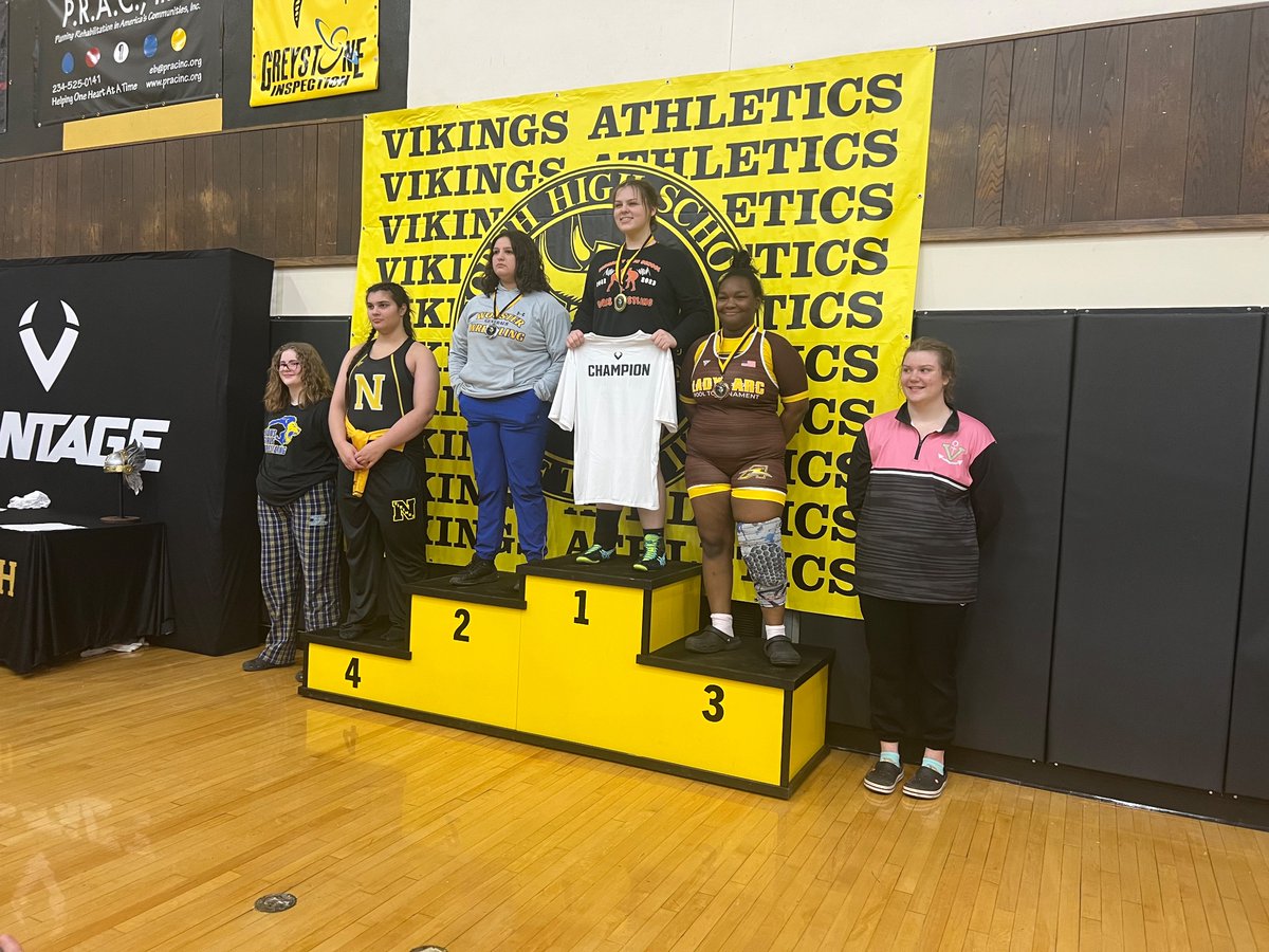 Wooster HS girls competed at the Lady Viking Invitational. Congrats to second place Brooklyn Wade!