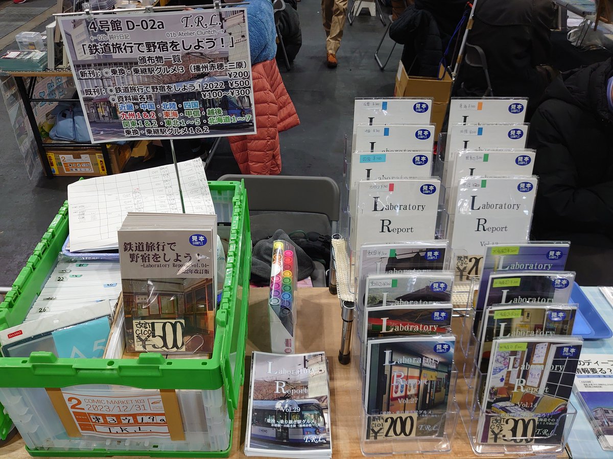yk_takahara's tweet photo. 設営完了しました。
本日はインテックス大阪4・5号館で開催されます「こみっく★トレジャー43」に参加します。
スペースは4号館D02a「T.R.L.」です。
終了までおりますので、お気軽にお越しください。 #CT43 https://t.co/JK03svyRQT