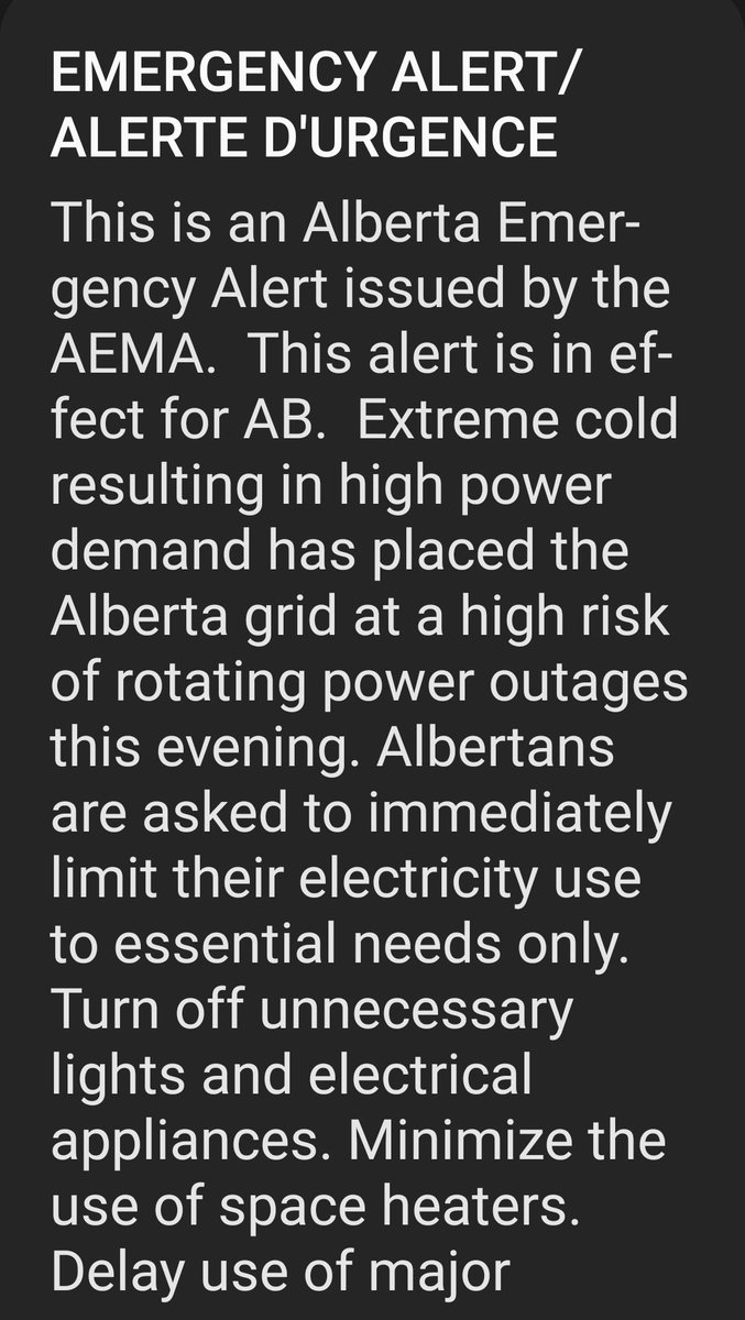 WKRPinCanada's tweet photo. Well that scared the π© outta me π³
3 frigging times.. Not this again
Stay safe everyone
#AlbertaAlert https://t.co/IQ3CFCHREy