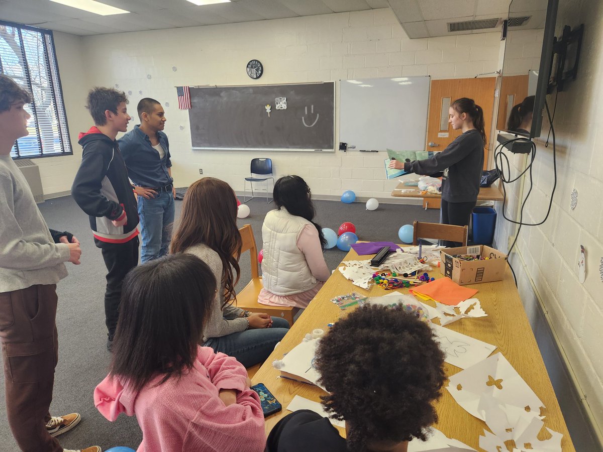 Ms. Lewis and the NMS Student Government participated in the Winter Reading at the Library today!   Thanks for reading with the children in our community!