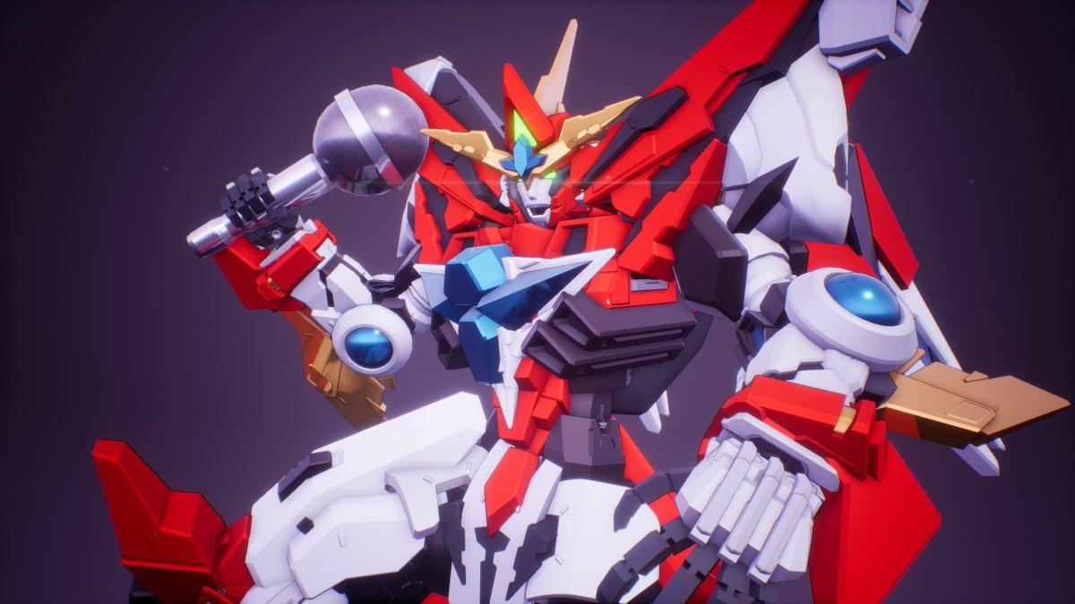 musekininojisa1's tweet image. なんかうまい具合に口を開けることができたんでマイク持たせてみたらしっくり来すぎて腹が痛ェ！

さあ一緒に歌おうイサミ！
イサミ!!　イサミィィィ!!!!

#ブレバン
#勇気爆発バーンブレイバーン
#MASSBuilder 
#massbuildergame 
#マスビルダー