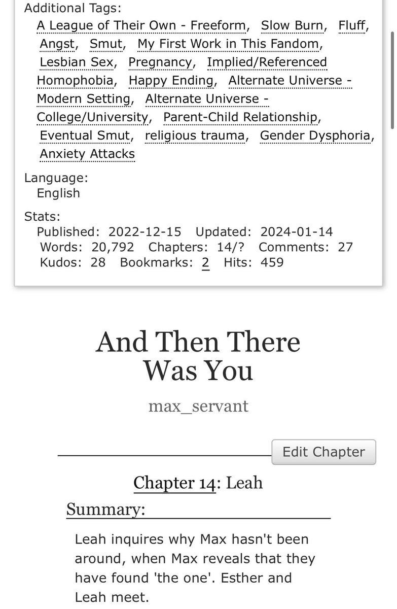 maxs_servant's tweet photo. Hey All-Star Fruits!  Chapter 14 of my Max/Esther fic "And Then There Was You" is up on #Ao3.  Please leave comments/kudos/feedback.  Hope you enjoy.

https://t.co/G1ZUo1s8cj

#RenewALOTO #ALeagueOfTheirOwn #ALOTO #MaxEsther #fanfic #SaveALOTO #ToTheFive #fanfiction https://t.co/R8mEJphyBX