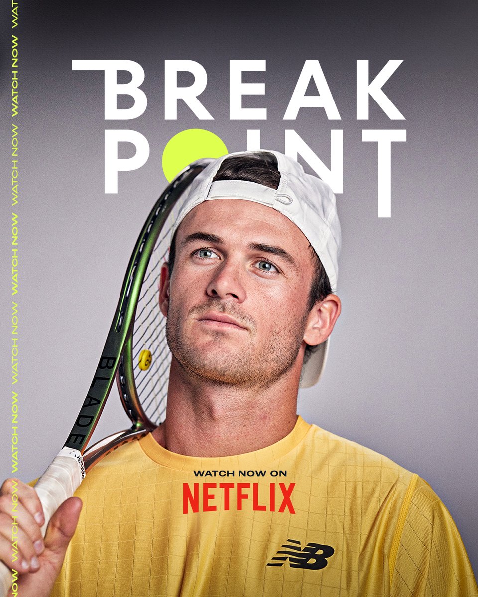 Raised in North Carolina but conquering the courts worldwide. What's in store for world no. 14 Tommy Paul in Season 2 of the @netflix series 'Break Point?' It's streaming now just in time for the first grand slam of the season at the @australianopen. #netflix | #atp | #wta
