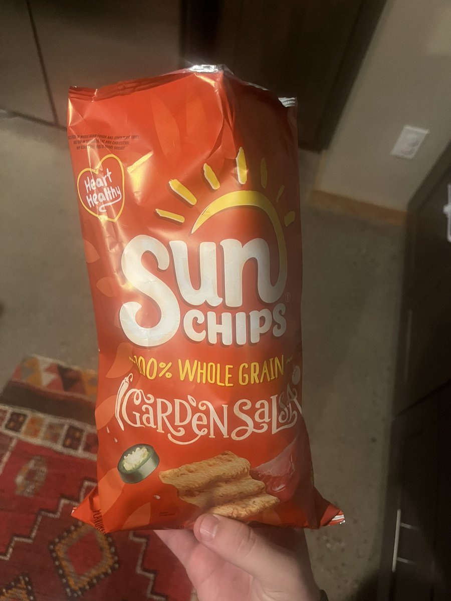 natewatson47's tweet photo. @SunChips just got a bag that has no flavoring at all. What do we do? Will this change the outcome of tonight’s game? https://t.co/OweNv6uIQ5
