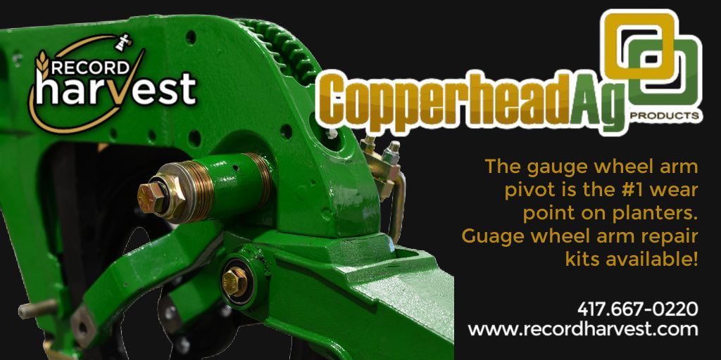 Get ahead of the wear and tear this season!  
#RecordHarvest #CopperheadAg #ReplacementParts #AgParts #Farming #Planting