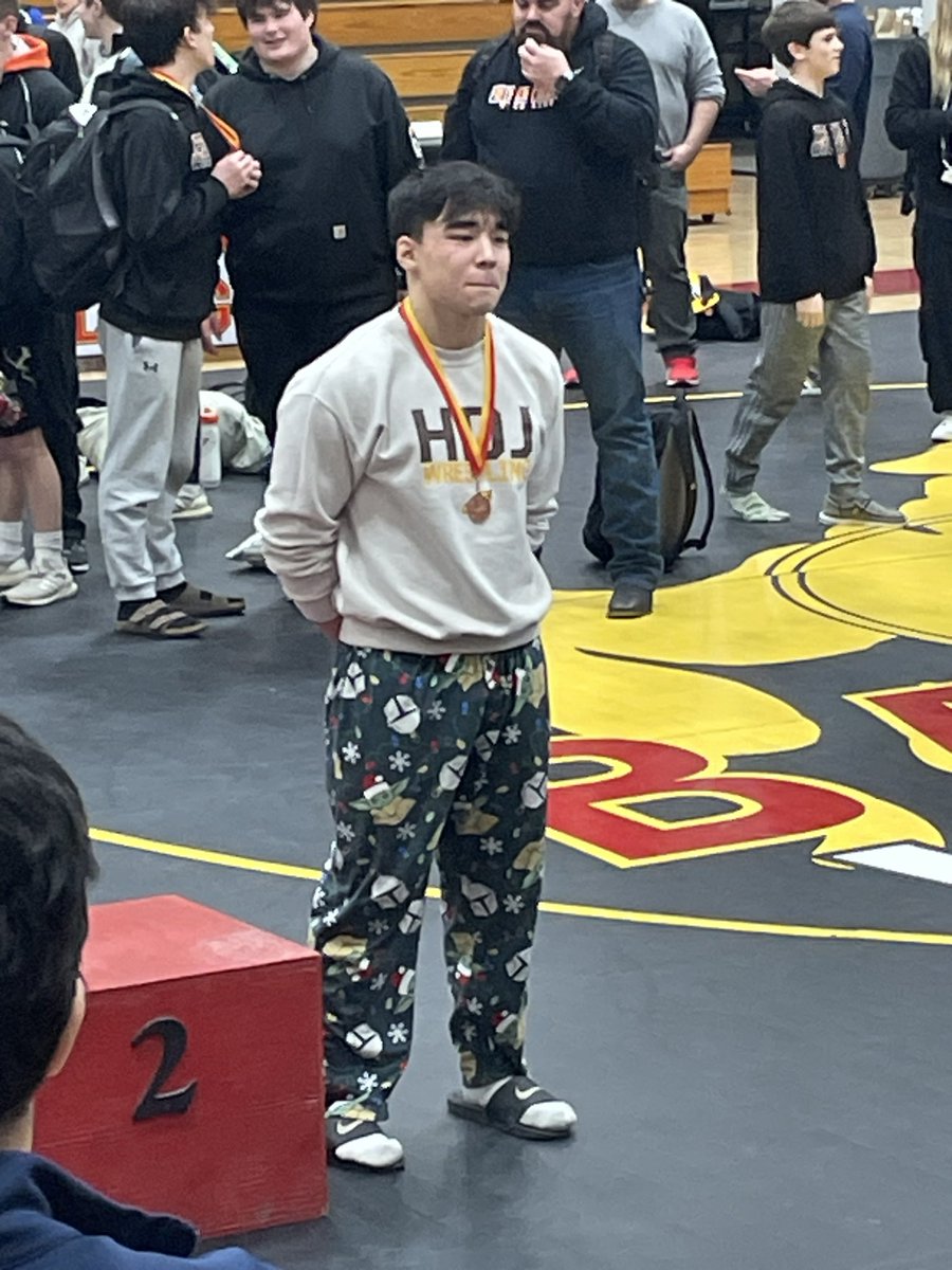Coach_Horcher's tweet photo. Congratulations to Daniel Mendez! Placing 4th at Batavia!! @HDJ_Athletics  @JacobsHighS https://t.co/T7sPDkgcbk