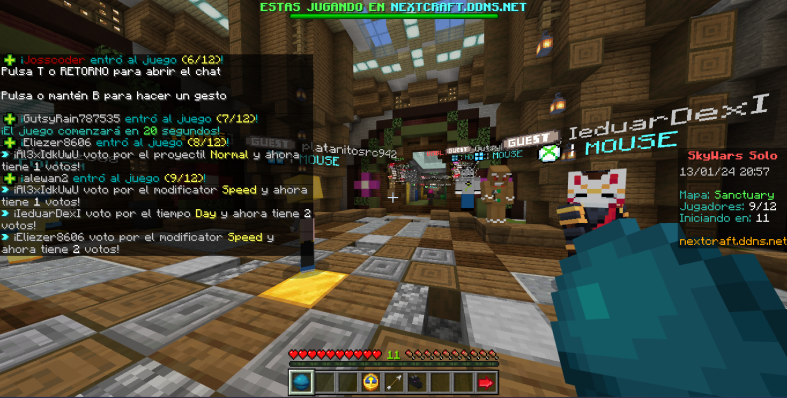 NextCraftGames's tweet image. We already have a voting page!. Vote and soon you will have benefits in the v0.0.2 update

minecraftpocket-servers.com/server/126506/

NEXTCRAFT.DDNS.NET | 19132