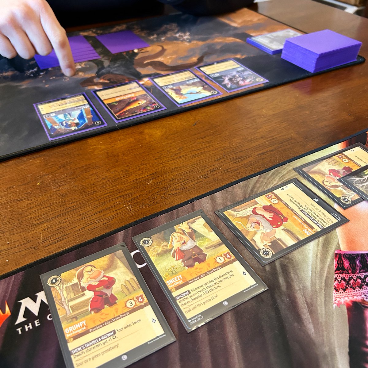 Out here Dwarvin’ 🍎

What Lorcana decks are you playing this weekend?