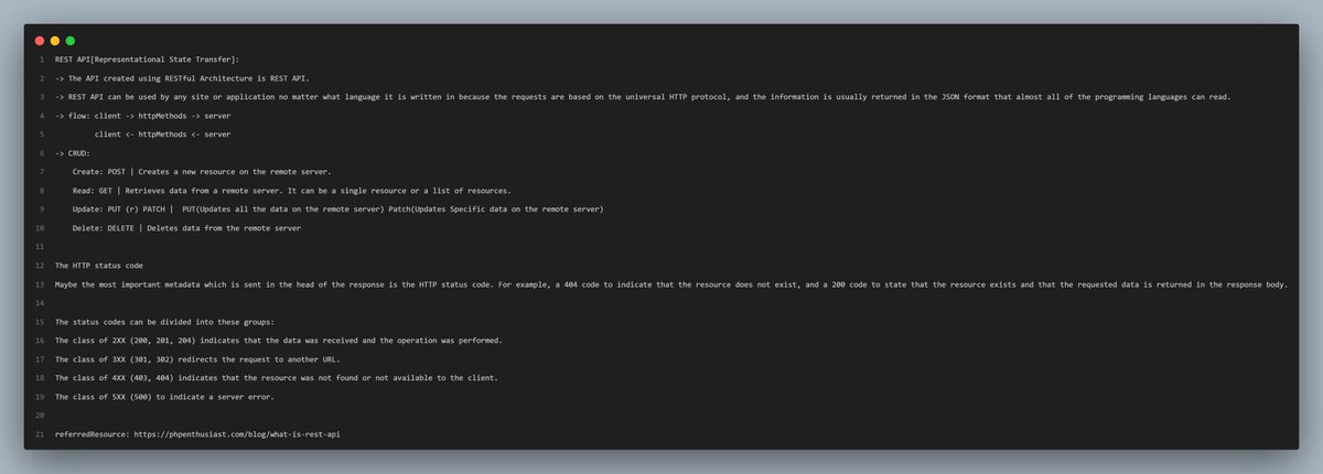 iemsanga's tweet image. Day 42/100      

-&amp;gt; Revised: REST API - CRUD operations using nodeJS, expressJS &amp;amp; mongoDB

github_repo:github.com/imsanga/FullSt…

#100DaysOfCode 
#documentingmycodingjourney