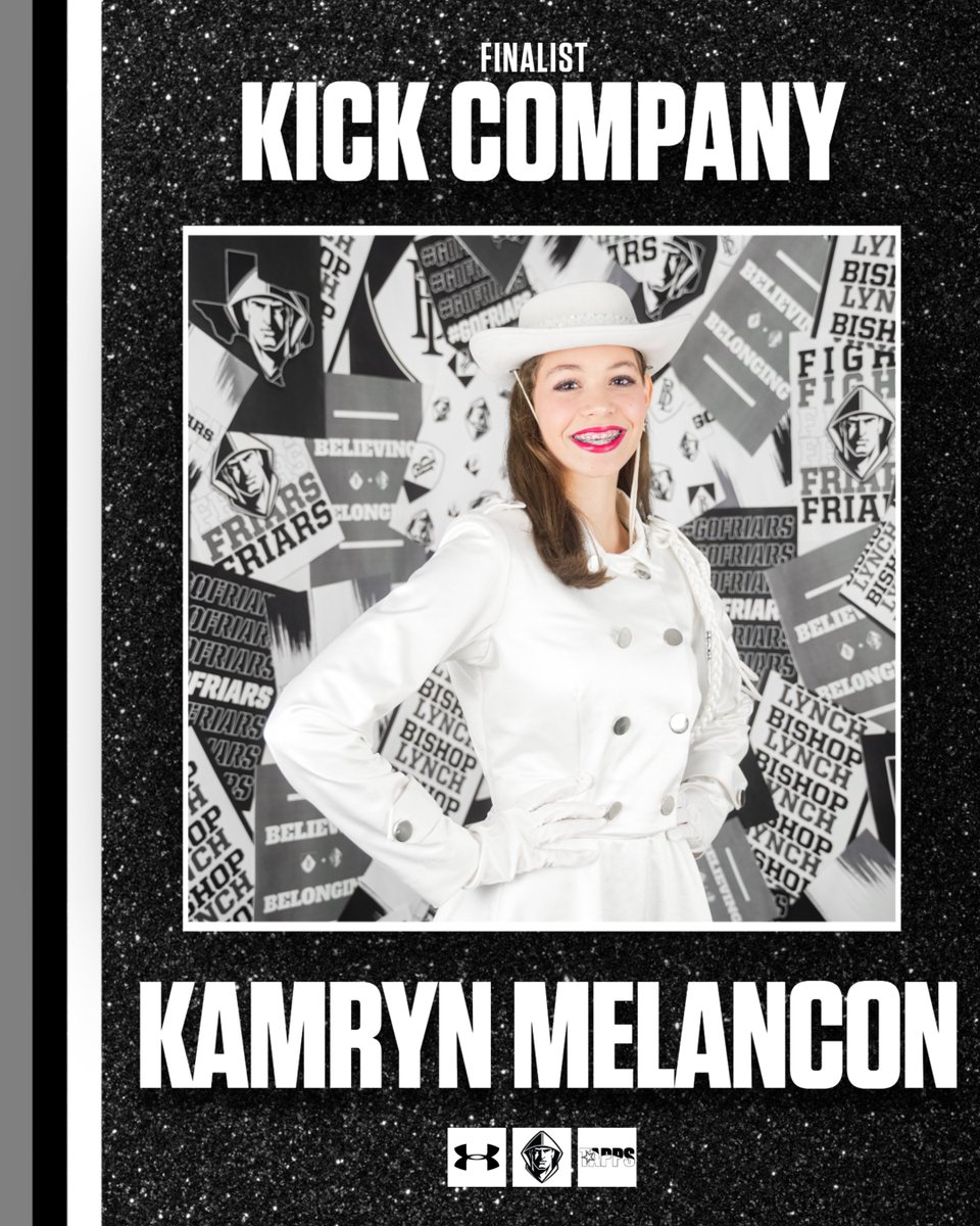 One more congratulations to Brigade members Kamryn Melancon and Isabella Ruiz as they were named to the Kick Company!

#GoFriars | <a href="/BishopLynch/">Bishop Lynch High School</a>