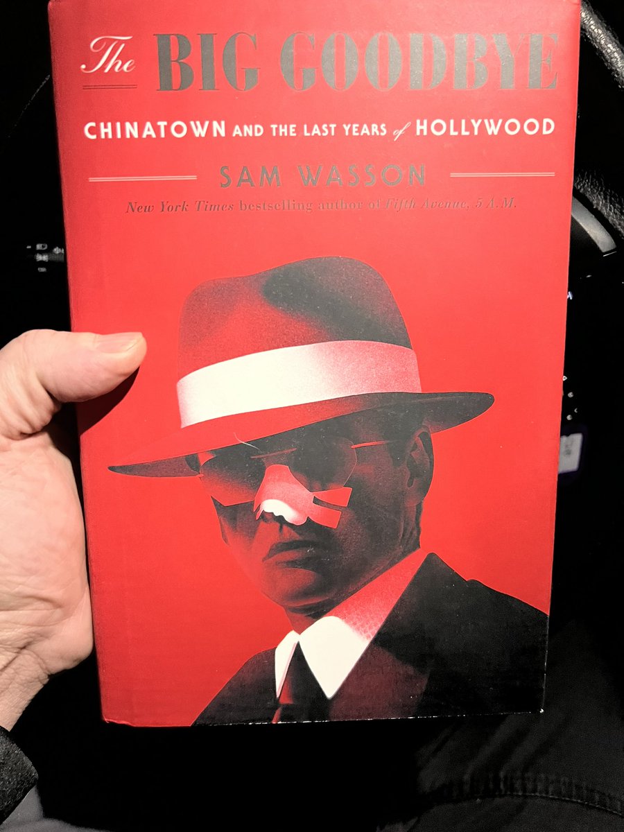 This came today from Amazon. Can’t wait to read it. I love the cover. #chinatown #roberttowne #romanpolanski