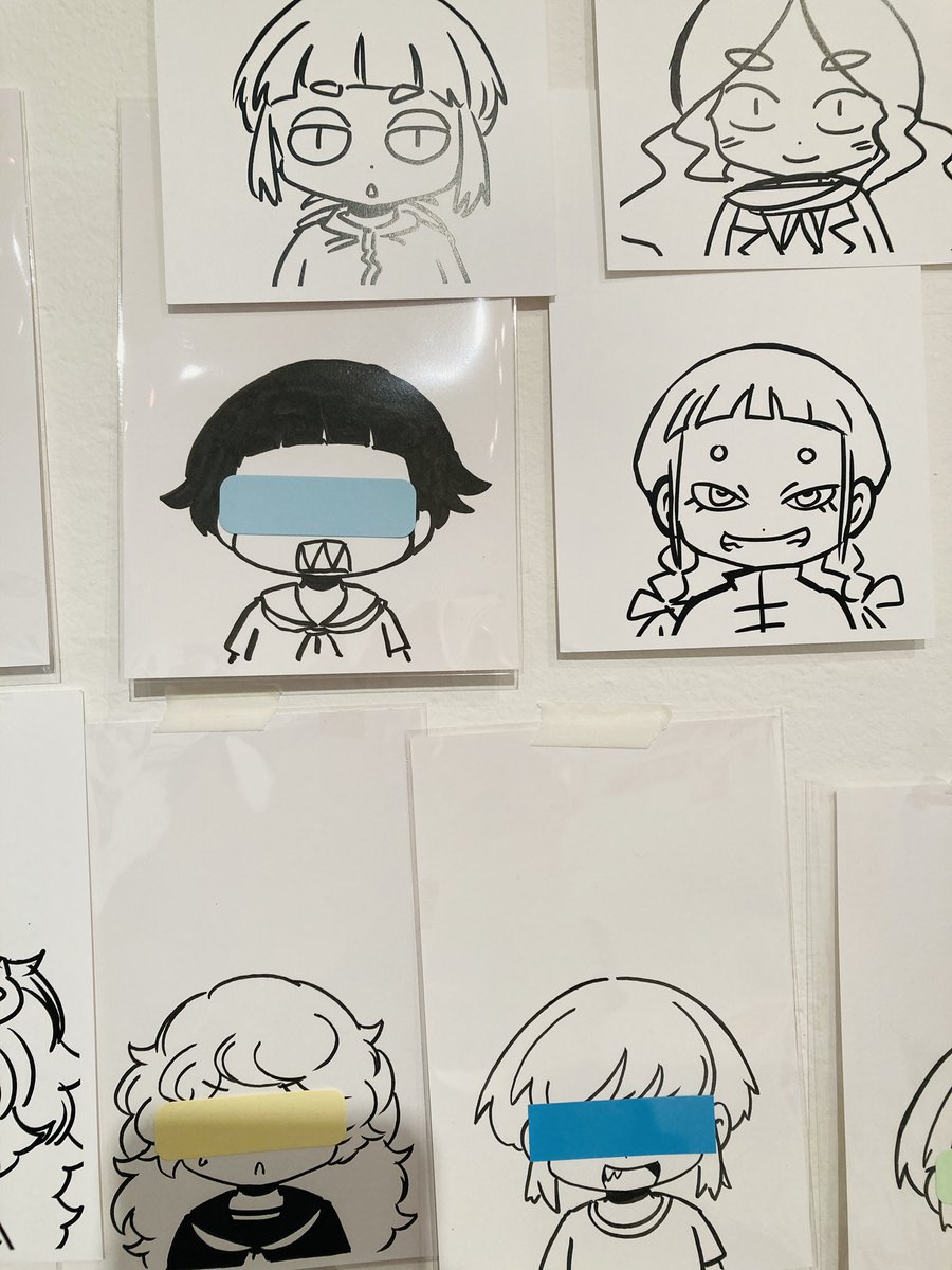 ジト目展最終日!
だいたい3/5くらい開きました! 