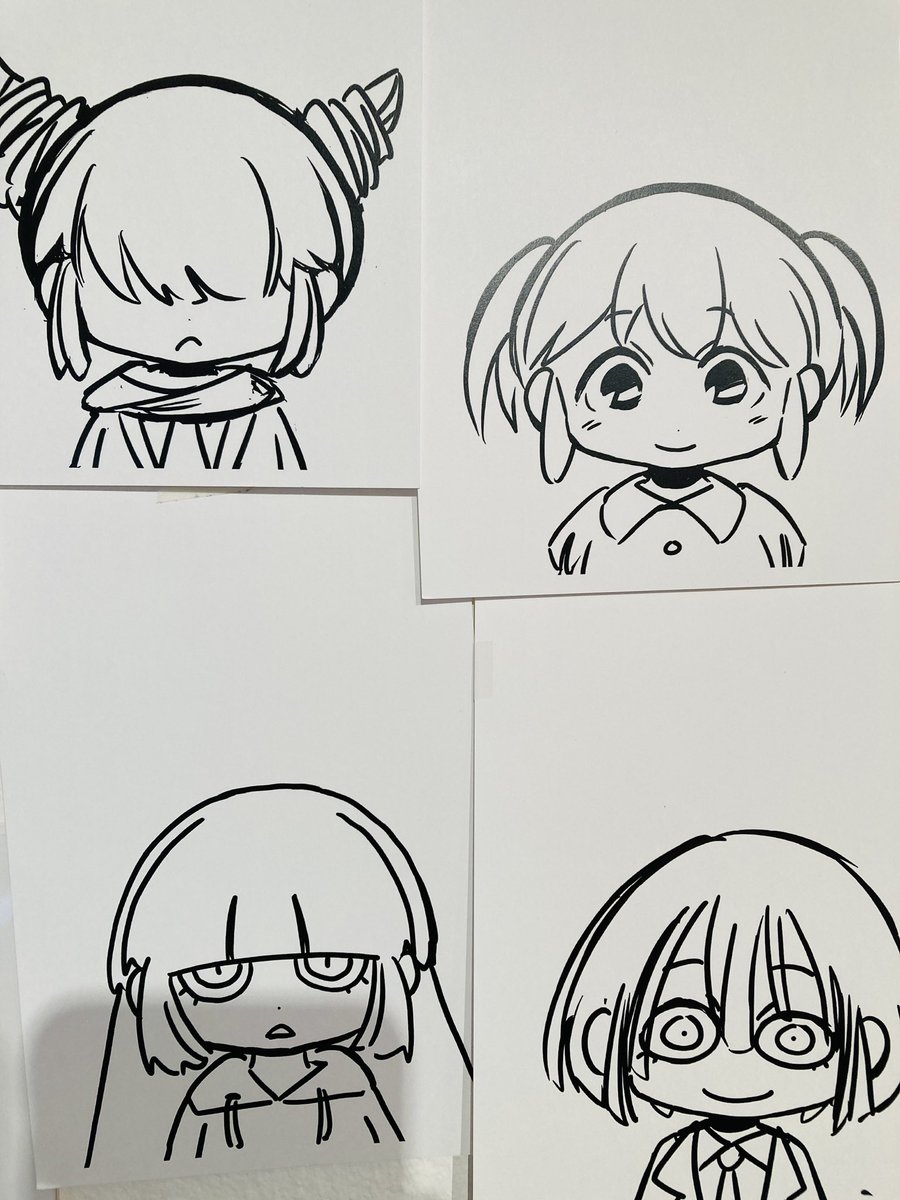 ジト目展最終日!
だいたい3/5くらい開きました! 