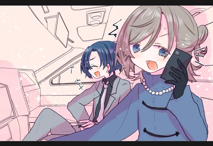 アンダーボスお疲れ様です  #かな絵 #rainbrain