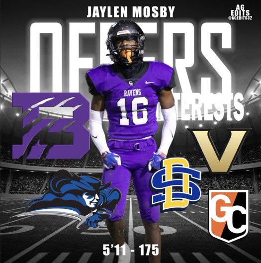 Jaylenmosby1's tweet image. Blessed and honored . Recruitment still open!!
