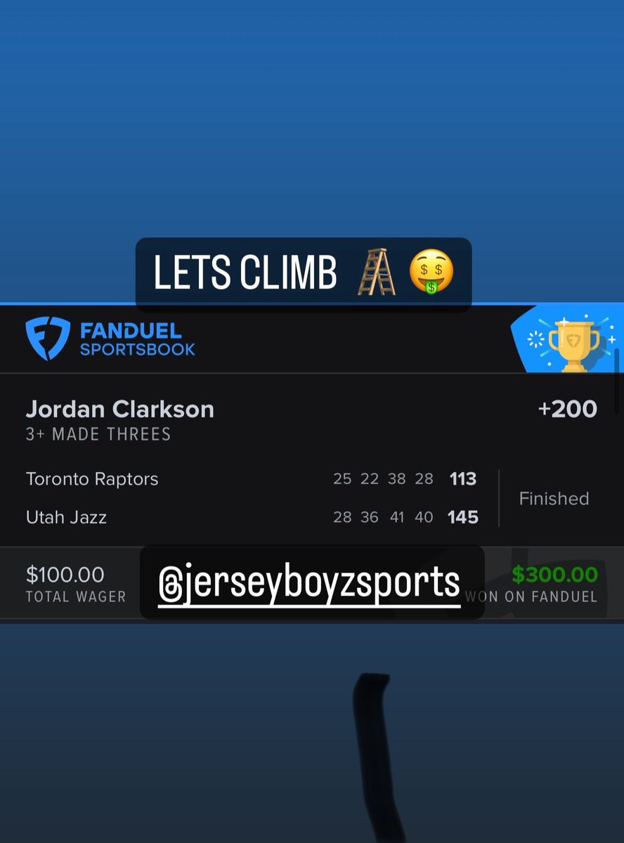 NJboyzsports's tweet photo. π¨MAX LADDER CASH π° πͺ π€π¨
BOOSTED 3s LAY CASH π°!
JOIN VIP TODAY !!
36+ UNIT NIGHT π€
70+ UNIT IN 2024 π€π°
@BleacherReport
@ActionNetworkHQ
#GamblingTwitter #GamblingX #sportsbettingtwitter #NBA #nbabets #VIP #CASH #MONEY #Popboyz #Jerseyboyz #CASHOUT πΈ #dubclub https://t.co/h7y55BW0mM