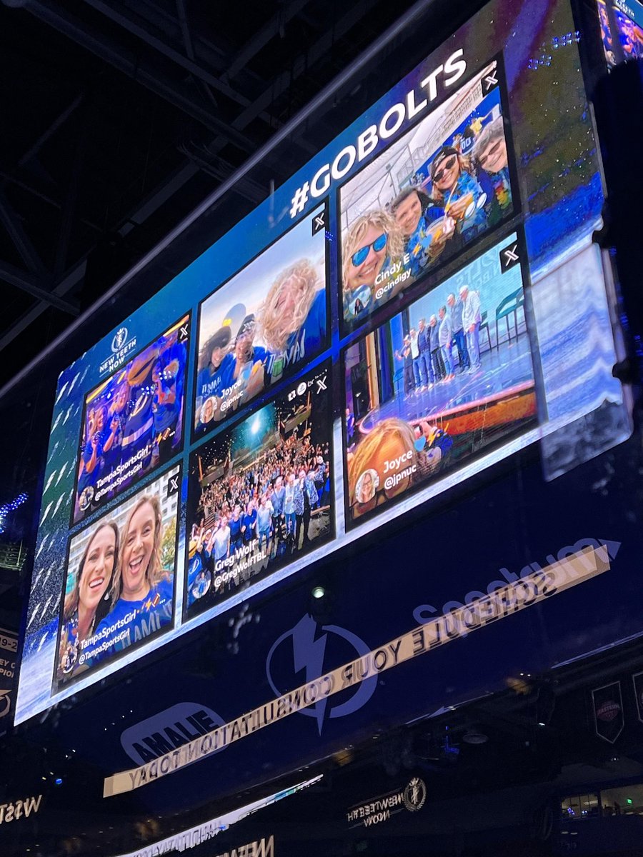 TampaSportsGirl's tweet photo. Not there in person, but there in spirit... #GoBolts #BoltsOnBoard #HiLisa 😘 https://t.co/WjYTgnR5XY