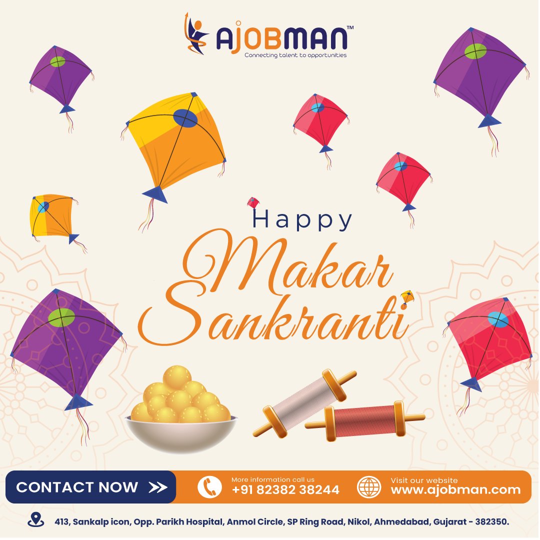 a_jobman's tweet photo. May the kites of your dreams soar high in the sky of possibilities. Wishing you a #MakarSankranti filled with prosperity and abundance.
🪁🌅 Happy Makar Sankranti! 🪁🌅
#Uttarayan #KiteFestival #SankrantiCelebration #Pongal #Lohri #FestivalOfKites #MakarSankranti2024 #AJobMan https://t.co/cAmFx3LzQT