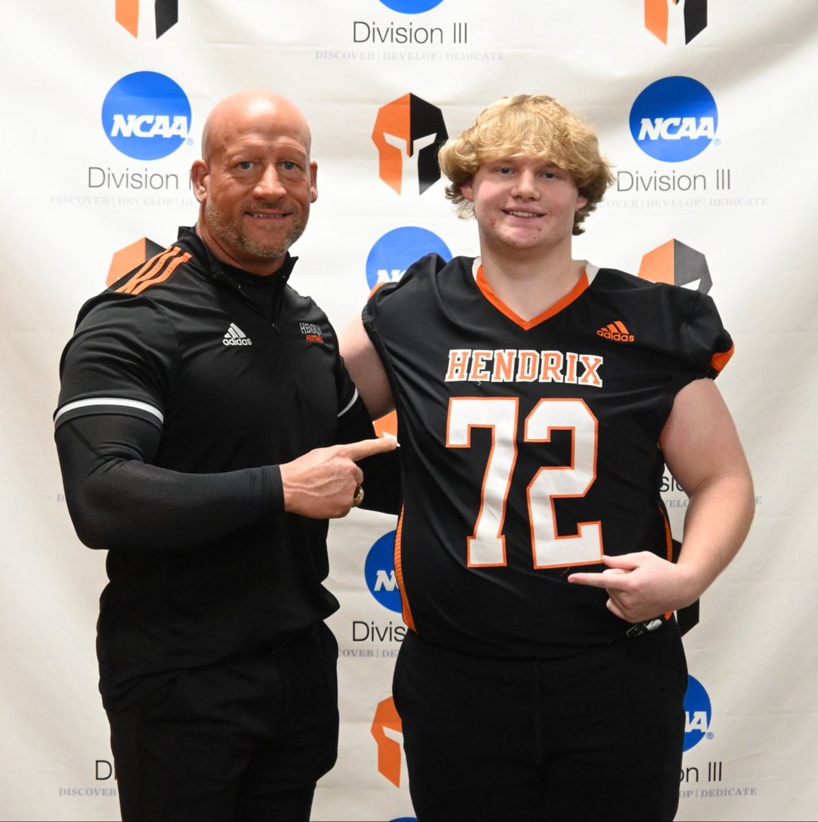 After a great visit to <a href="/hendrixcollege/">Hendrix College</a>, I am honored and excited to receive an offer from <a href="/HendrixFootball/">#WeAreWarriors</a>. Thanks <a href="/RussHeidiSLC/">Russ and Heidi Phillips🏈</a> <a href="/CoachKT_/">KleaT Coach</a>
&amp; <a href="/NotCoachBuck/">NotBuck NotBuchanan</a>

<a href="/HHS_Coyote_FB/">Heritage Coyote Football</a> <a href="/HHSRecruiting/">HHS Recruiting</a> <a href="/KennethGilchr11/">Kenneth Gilchrist</a> <a href="/CoachSwet/">Coach Swet</a> <a href="/FriscoFB/">Frisco Football</a>