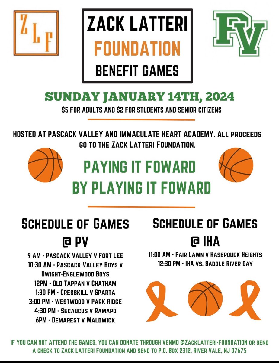 Ramapo Girls Happy to be apart!! Come out and support!! Sunday all day at Pv. #greatcause #support #donate💰