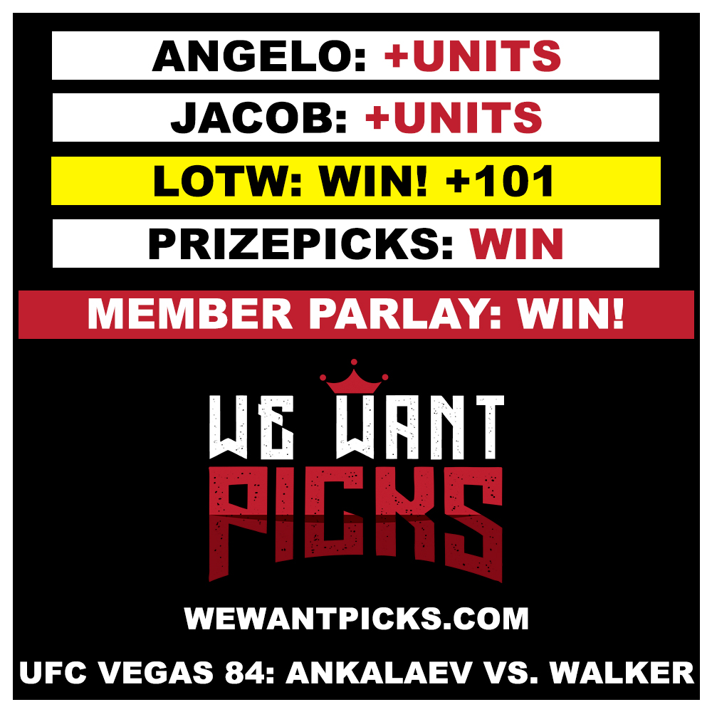 We Want Picks 🥊 tweet media